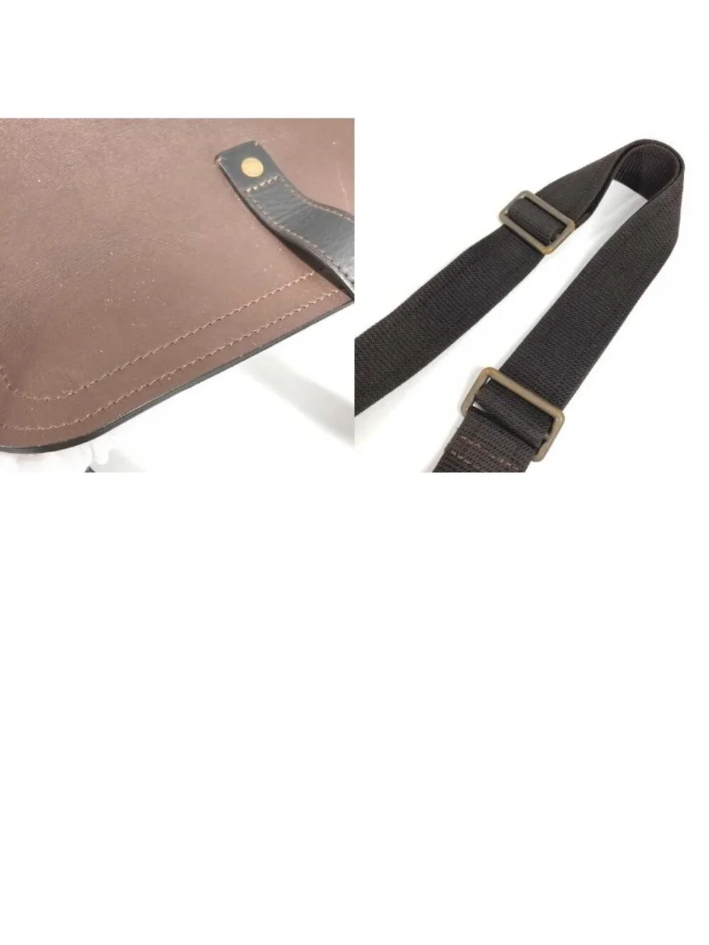 Louis Vuitton Shoulder Bag Omaha Utah Leather Cafe Brown